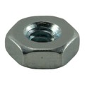 Midwest Fastener Machine Screw Nut, #4-40, Steel, Grade 2, Zinc Plated, 100 PK 03746